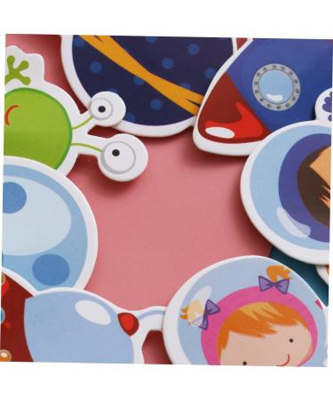 Warmhm Birthday Cupcake Topper 48pcs Set Supplies Birthday Toppers for Cakes Funny Theme Party Cute Baby Shower Cupcake Supplies Pick Cupcake Decorating Topper Child Space Wooden Top Hat - Buy Online on SooperMarket.com