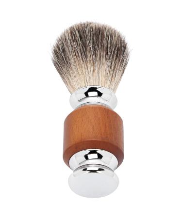 Ankroyu Men's Beard Shaving Brush - Rubber Wood Handle Facial & Foaming Trim Brush for Beard & Hairdressing Salon - Buy Online on SooperMarket.com