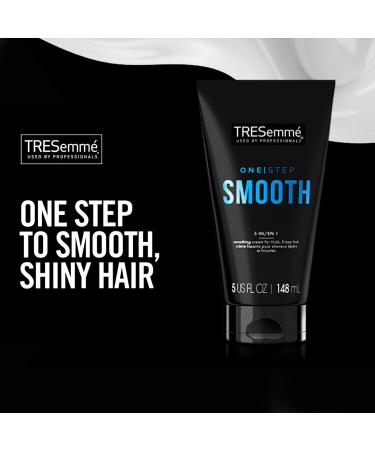 TRESemm One Step Smooth Hair Cream Serum - 5 in 1 Frizz Control & Heat Protectant - 2 pk, 5 Oz Ea - Buy Online on SooperMarket.com