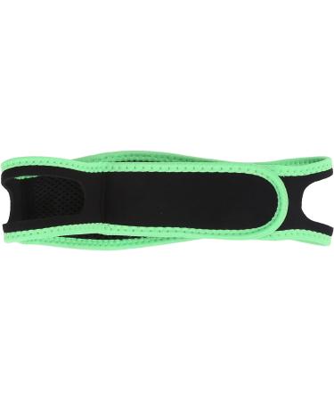 Adjustable Anti-Snoring Chin Strap for Better Sleep | Breathable Jaw Support Belt with Fluorescent Green Edge Covering - Buy Online on SooperMarket.com