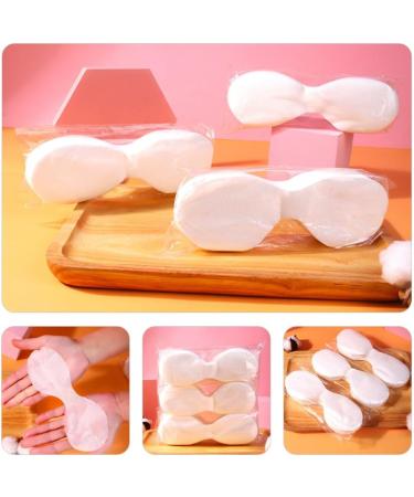 minkissy 100 Sheets Disposable Eye Pads Non Woven Cotton Disposable Eye Mask Eye Mask Paper Beauty Sheets for Skincare Spa - Buy Online on SooperMarket.com
