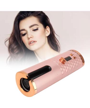 Automatic Curling Iron Cordless Hair Curler USB Rechargeable Hair Curling Wand Portable Electric Curling Iron with Digital Display for Hair Styling Fast Heating Hair Styling Tool - Buy Online on SooperMarket.com