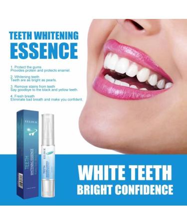 2PCS Teeth Whitening Essence Pen & Gel - Fast & Effective Teeth Stain Remover for Whiter Teeth - Buy Online on SooperMarket.com