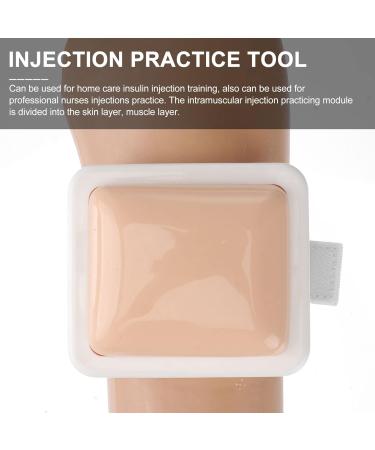Intramuscular Injection Practice Pad with Arm Straps for Nurse Training - Buy Online on SooperMarket.com
