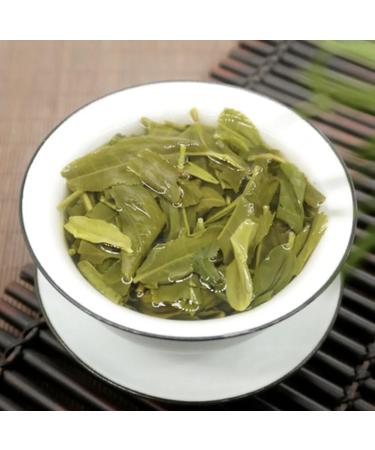 CENVEL Authentic Loose Leaf Mao Feng Green Tea | Chinese Pure 100% Natural Green Tea | Rich in Antioxidants | Delicate in Taste | Eco-Friendly Packaging | Zero Plastic (120g) - Buy Online on SooperMarket.com