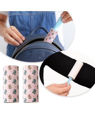 baixikly Lint Rollers Clothes Roller Sticky 2 Rollers 4 Refills Lint Removers Dog Cat Lint Remover Brushes Manual Lint Rollers for Pets Clothes Hair - Buy Online on SooperMarket.com