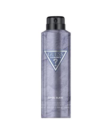 Guess Elements Cool Slate Deodorizing Body Spray For Men 6.0 Oz.