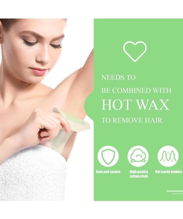 300 Pcs Natural Muslin Epilating Face Wax Strips for Hair Removal - Precut Waxing Strips for Women and Men - Body and Facial Cotton Wax Cloth Strip (4 x 1.5 Inch, 8 x 2.8 Inch) - Buy Online on SooperMarket.com