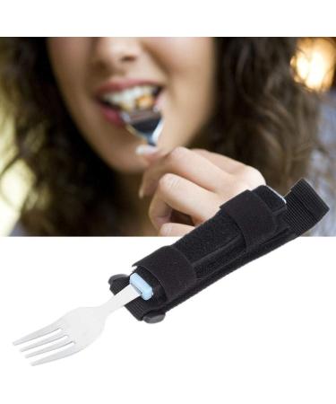 Eating Aids Portable Elderly Spoon Fork Stainless Steel Patients for The Elderly - Buy Online on SooperMarket.com