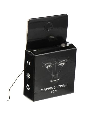 Hemoton Stencil Brow Ink Guide Grooming Threading Ultra- Supplies Positioning Ruler Tool Makeup