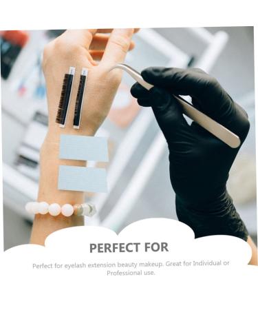 NOLITOY Blue Mascara - 2 Rolls Silicone Gel Band Adhesive Lash Tape for Extensions | Eye Gel & Non-Woven Fabric | International Shipping - Buy Online on SooperMarket.com