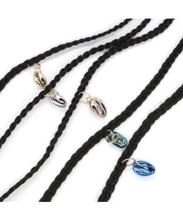 EXCEART 13pcs Dreadlock Accessories: Shell Headpiece, Braid Rings, Hair Clips - Ocean Conch Seashell Charms for DIY Jewelry Making - Buy Online on SooperMarket.com