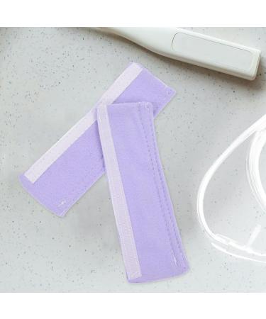 Healeved 1 Pair Nasal Cannula Ear Cushions Comfort Wrap Cannula Ear Protectors Oxygen Tubing Ear Cover Nasal Strap Sleeve for Oxygen Patients to Help Relieve Ear Pain Violet - Buy Online on SooperMarket.com