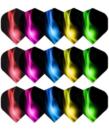High-Quality Steel Dart Tips, Flights, and O-Rings Set - 12 Tips, 15 Flights, 20 O-Rings (3.5cm) - Buy Online on SooperMarket.com