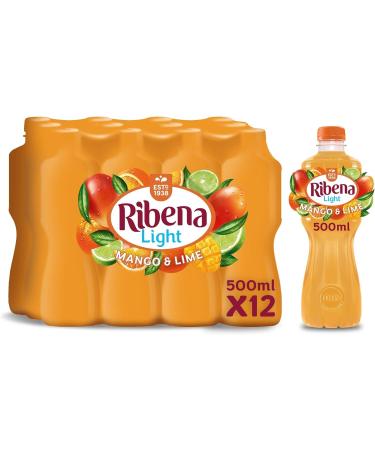 Ribena Fruit Juice Drink 500ml x 12 (Mango & Lime)