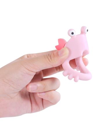 PREMYO Cooling Teething Ring for Babies - BPA-Free Silicone Teething Aid - Soft Relief for Teething Pain - Crab Mint Flavor - Buy Online on SooperMarket.com