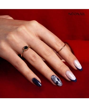 Neonail Stamping Plate 17 | Perfect Stencil & Nail Art Design | French Nails Stamp | Nail Art Schablone for Creative Nail Designs - Buy Online on SooperMarket.com