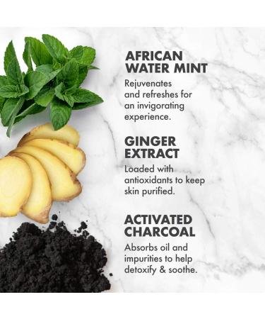 SheaMoisture African Wild Water Mint Detox Scrub - 12 Oz Hand & Body Exfoliator for Smooth Skin | Buy Internationally - Buy Online on SooperMarket.com