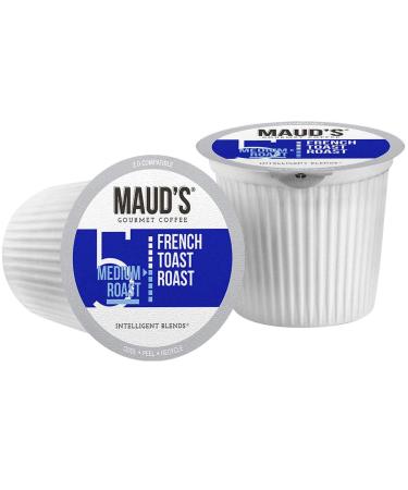 80ct Maud's Super Flavored Coffee Pods Variety Pack - 100% Arabica, 16 Flavors, Solar Energy Produced, Recyclable - KCup Compatible - California Roasted - 80 Count - Buy Online on SooperMarket.com