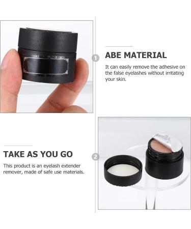 Beavorty 3pcs eyelash remover falsie push up mascara falsies surreal mascara Fake eyelashes remover Eyelash extension remover eyelash mascara natural false eyelashes fake lash cream mild 4x3cmx3pcs Blackx3pcs - Buy Online on SooperMarket.com