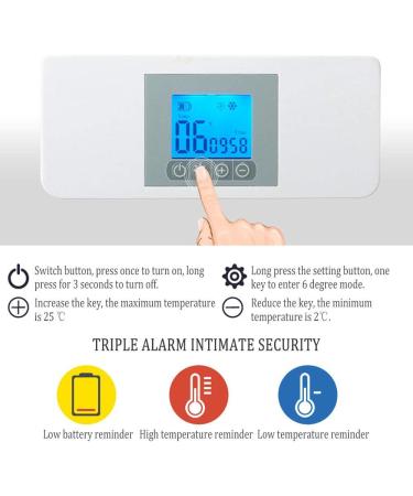 Insulin Refrigerator Mini Fridge 2-8 C Medical Refrigerator Camping Fridge Refrigerated Insulin/interferon/Growth Hormone/Vaccine/Eye Drops and Other Medicines - Buy Online on SooperMarket.com