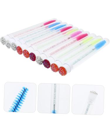 BELLIFFY 10pcs Mascara Wand Tube Lipgloss Bottle DIY Mascara Tube Brush Plastic - Buy Online on SooperMarket.com