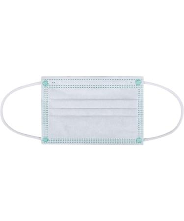 Kata 3-Ply Pleated Disposable Children's Face Masks - Green One Size Box of 50 - International Shipping Available - Buy Online on SooperMarket.com