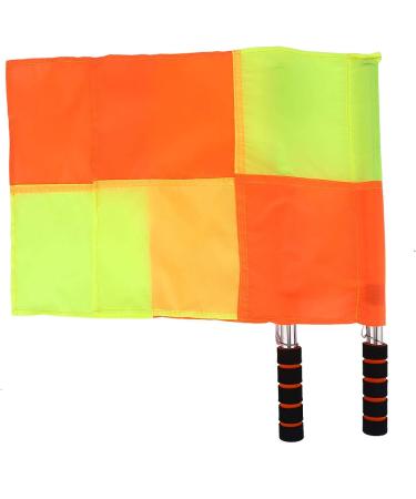 2-Piece Referee Flag Set with Storage Bag | Premium Quality for Football, Hockey & More - Buy Online on SooperMarket.com
