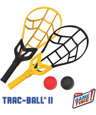 Wham-O Game Time Trac-Ball Set: 2 Rackets, 2 Air Action Balls | Outdoor Play for Kids & Adults | Original Tracball & Other Outdoor Games - Buy Online on SooperMarket.com