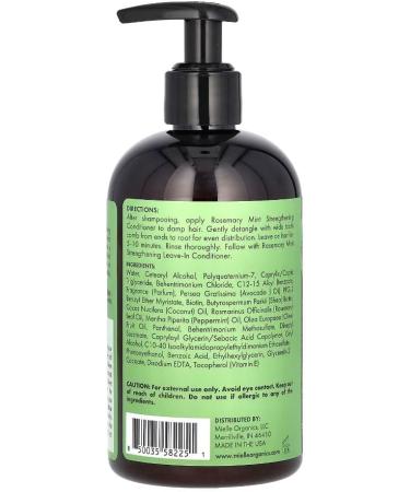 Rosemary Mint Shampoo Cindtioner Set with Travel Bottle 2pcs - Buy Online on SooperMarket.com