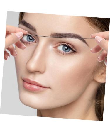 BELLIFFY 1box Eyebrow Drawing Tool Ink Eyebrow Tattoos Ruler Brow Mapping Wire Ruler 6x4.5cm Black - Buy Online on SooperMarket.com