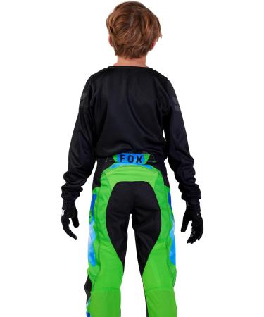 Fox Racing Unisex Kids Blackout Jersey Windbreaker | Youth Size L - Best for All Weather - Buy Online on SooperMarket.com