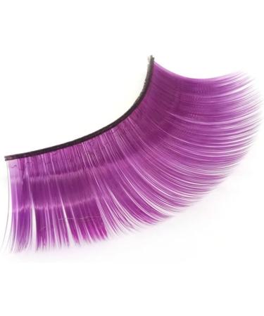 ABOOFAN 6 Pairs Halloween Eyelashes for Women Halloween Makeup Eyelashes False Eyelashes Natural Look Tinsel Eyelashes Shining False Lashes Lash Extension Kit Extend Purple 3d Slender - Buy Online on SooperMarket.com