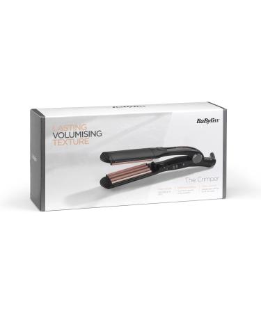 BaByliss Black Gold Crimper - Professional Hair Crimping Tool - Buy Online on SooperMarket.com