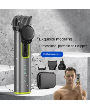 Closer Cordless Rechargeable Hair Clipper & Trimmer Beard Trimmer for Men Adjustable Beard Trimmer with 4 Limit Combs - Buy Online on SooperMarket.com