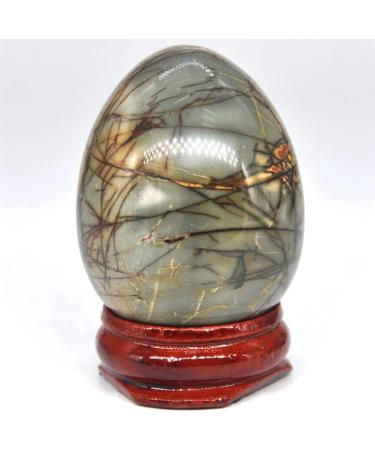 30x40mm Bamboo Jasper Oval Natural Crystal Raw Stones and Minerals FUZEGRDLI - Buy Online on SooperMarket.com