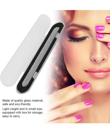 Nail File Nail Buffer Double Sided for Fingernails Toenails for Home DIY and Salon(Large Silver) - Buy Online on SooperMarket.com