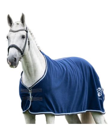 Equilyx sweat ceiling Horse perfect fit Fleeced ceiling stable ceiling Transport ceiling Warming moisture absorbing breathable (royal blue 155) Royal blue 155