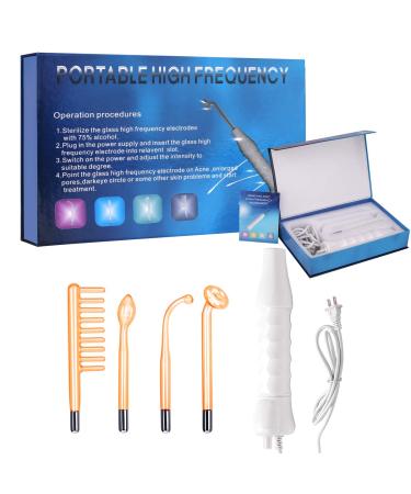 MYSWEETY High F Rrequncy Portable Handheld Facial Skin Care Wand Machine