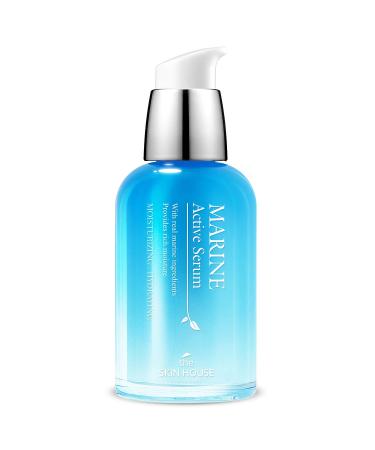 The Skin House Marine Active Serum (50ml 1.69 Fl.Oz.) |Intensive moisture |Hyaluronic acid |Immediate moisture |For dry and dehydrated skin