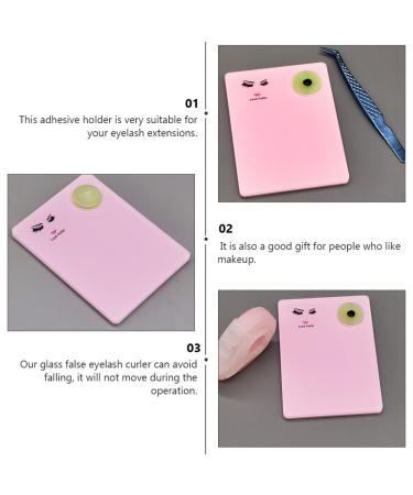 FOMIYES Eyelash Grafting Board - Acrylic Extension Tray for Lash Grafting | International Shipping Available - Buy Online on SooperMarket.com