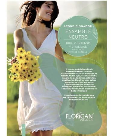 Florigan Conditioner Ensamble Neutro 500ml - Luxurious Hydration for All Hair Types | International Shipping Available - Buy Online on SooperMarket.com