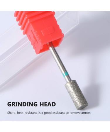 FOMIYES Nail Bit Nail Drill Bits Nail Grinding Head Set Manicure - Buy Online on SooperMarket.com