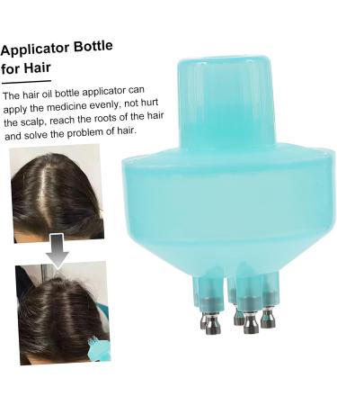 Hair Color Applicator Bottle Set Dying Tools with Comb & Dropper for Easy Hair Dyeing 6.3X4.5cm Blue - Buy Online on SooperMarket.com
