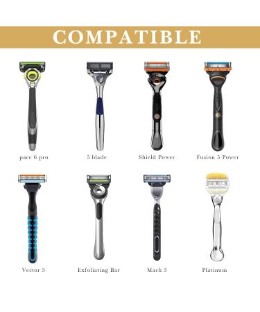 Linkidea EVA Hard Shell Travel Case for Safety Razor | Portable Shaving Accessories for Men - Silver - Buy Online on SooperMarket.com