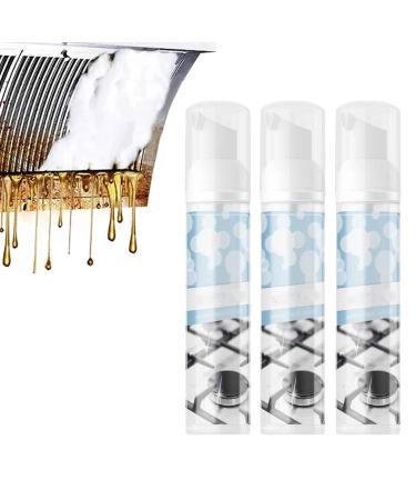 2023 New Bubble Cleaner Foam All-Purpose Kitchen Pots and Pan Cleaner Kitchen Grease Cleaner Foam Spray Multipurpose Foam Cleaner Spray Non Greasy Dirt Cleaner Spray (300ML)