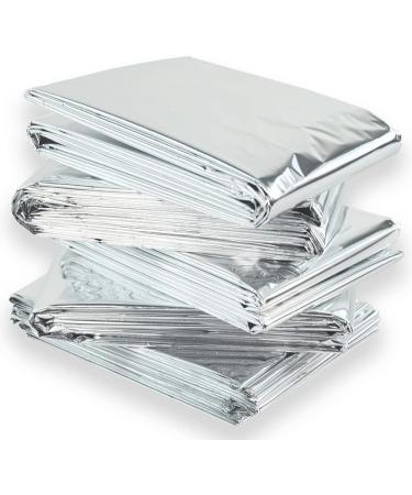 Altland 50 Pack Emergency Blankets - Individually Packaged Silver Mylar Blankets - Buy Online on SooperMarket.com