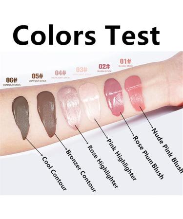 Go Ho Liquid Cool Contour Stick Cream Concealer with Cushion Applicator - Long Lasting & Easy to Blend - Natural Dewy Finish 06 - Buy Online on SooperMarket.com