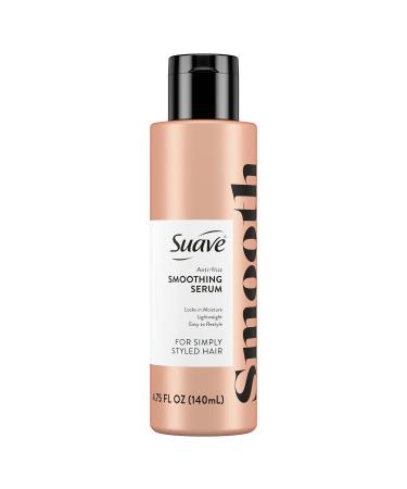 Suave Simply Styled Anti Frizz Serum Smoothing Hair Serum For 24 Hour Hair Frizz Control 4.75 oz