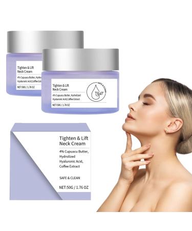 Nmbol Neck and Decollet Cream Anti-Aging Neck Skinny Lotion Anti-Wrinkle Cream for Neck and Decollet Hydrating Cream for Neck Neck and Wrinkle Formation 50G*2